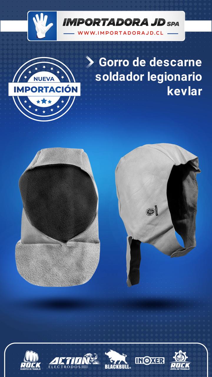 Gorro de Descarne Soldador Legionario con Hilo Kevlar - Imagen 5