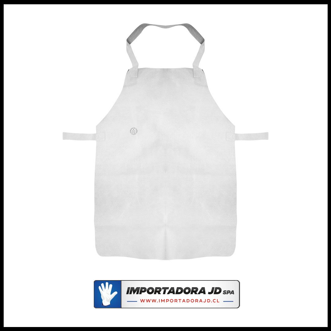 Coleto De Cuero Soldador con Hilo Kevlar