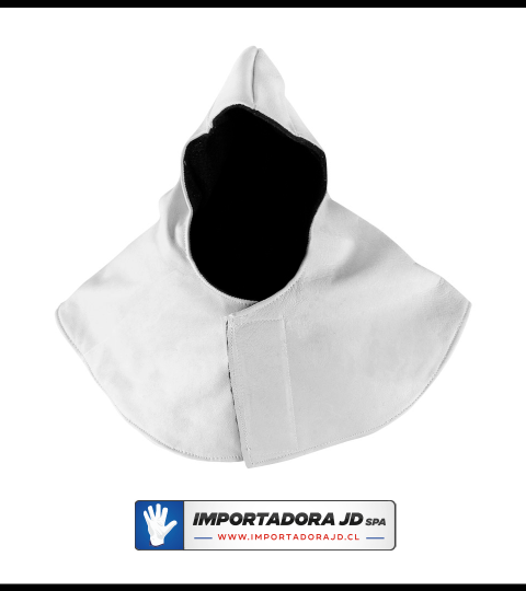 Gorro De Cuero Soldador Tipo Monja Forrado Kevlar