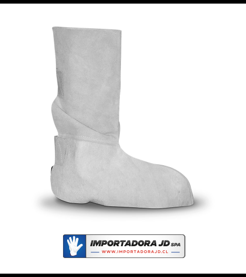 Polaina De Descarne Soldador Con Velcro Kevlar