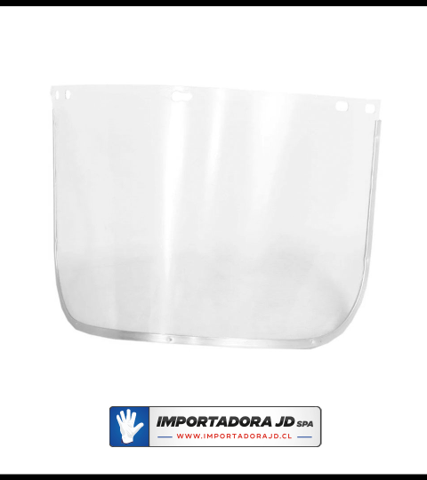 Visor De Policarbonato 8X16 Con Borde Aluminio