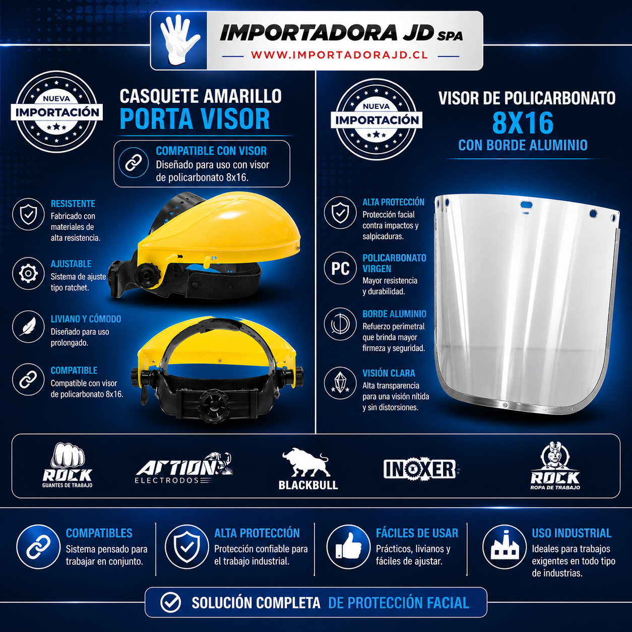 Casquete Amarillo Porta Visor - Imagen 4