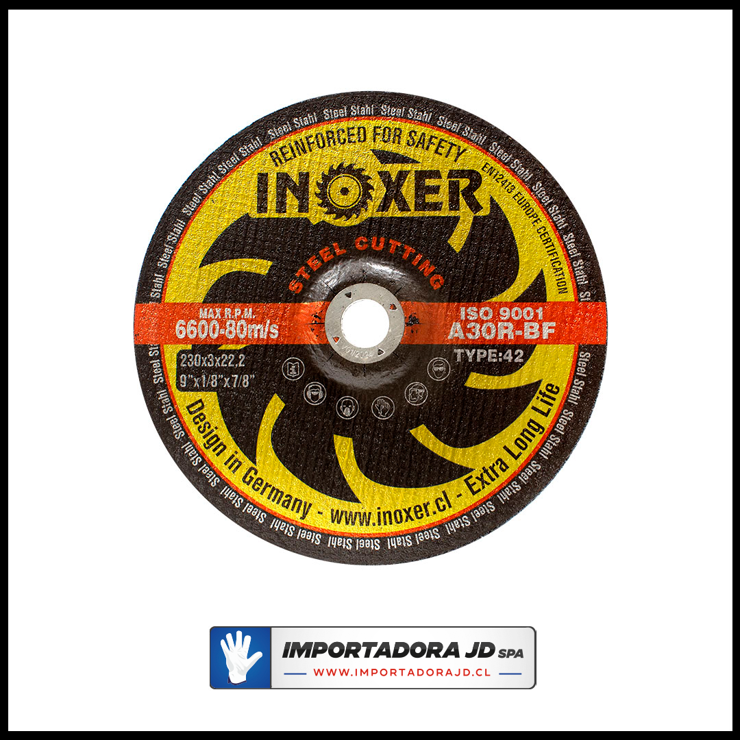 DISCO CORTE METAL 9" X 3.0 MM DELTA