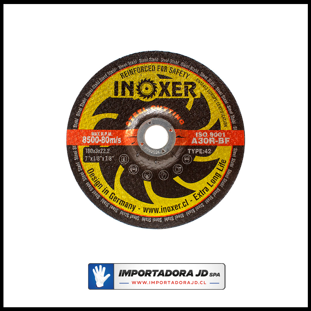 DISCO CORTE METAL 7 X 3.0 MM DELTA