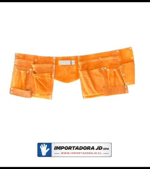 Cinturon ROCK ®  Porta Herramientas De Cuero Descarne