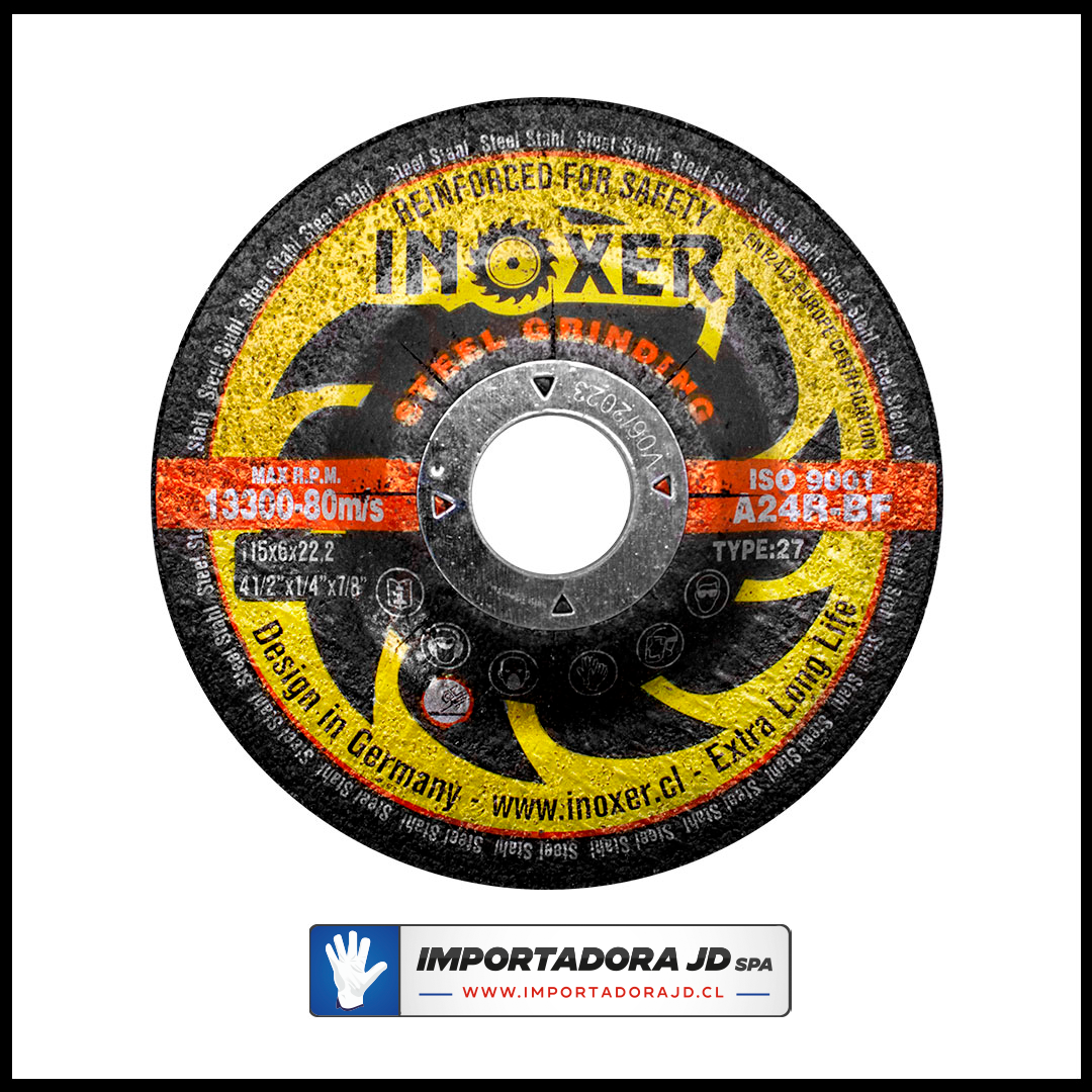 | Disco de Desbaste INOXER® de 7 x 6 mm Metal